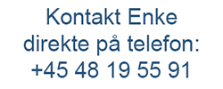 Enke A/S - direkte telefonnummer - for kabel- og ledningskonfektion